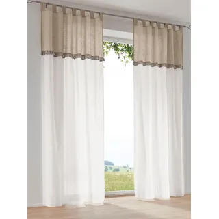 heine home Gardine, (1 St.), weiß