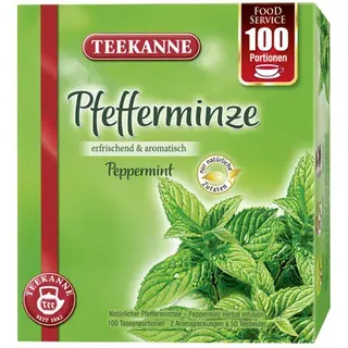 Teekanne Pfefferminze Tee 100x1,25 g