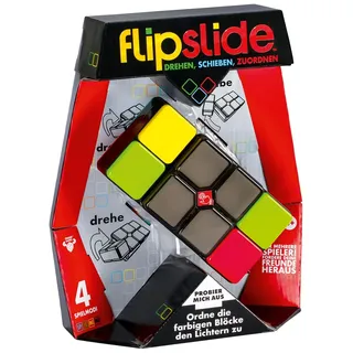 Moose Flipslide – Drehen, Schieben, Zuordnen, Puzzle, elektronisches Spiel, ab 8+ Jahren, 1+ Spieler, Deutsch