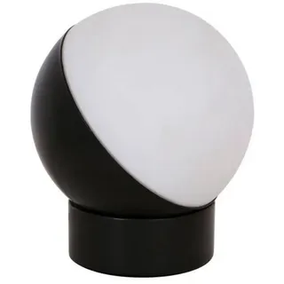 Tischleuchte , Schwarz , Metall , rund , 15x17.5x15 cm , RoHS, Europäischer Sicherheitsstandard , Kippschalter , Lampen & Leuchten, Innenbeleuchtung, Tischlampen, Tischlampen