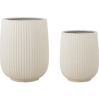 Bloomingville Selva Ø 36 x 45 cm und Ø 45 x 56 cm Komplettset Magnesia