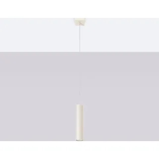 Pendelleuchte LAGOS 1 beige 1xGU10 10W Stahl 118x8x8cm Sollux Lighting - Beige