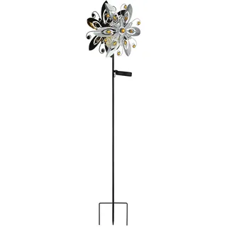 Globo Solarleuchte , Gelb, Klar , Glas , 17.5x124x32 cm , Ce , mit Schalter , Lampen & Leuchten, Außenbeleuchtung, Solarleuchten