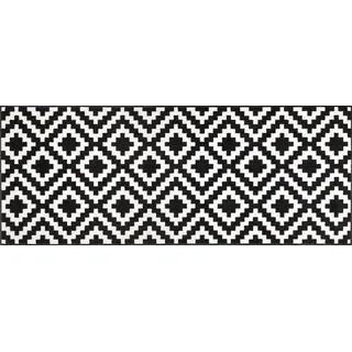 Wash+Dry Kalmar 75 x 190 cm schwarz/weiß