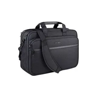 KROSER Notebook Tasche Laptop Briefcase 17.3 Messenger Bag Passend für maximal: 43,9 cm (17,3 ) Sch