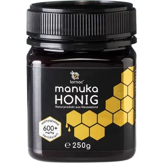 Larnac Manuka Honig MGO 600+ | 250 g | echter neuseeländischer Manuka Honig | hoher Methylglyoxal-Gehalt | nachhaltige Imkerei