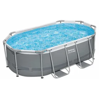 BESTWAY Power Steel Frame Pool Set 305 x 200 x 84 cm inkl. Filterpumpe