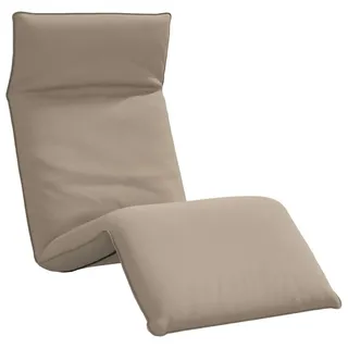 vidaXL Sonnenliege Klappbar Taupe 175x54x8,5 cm Oxford-Gewebe - Taupe