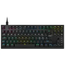 Corsair K60 PRO TKL RGB Optical Mechanical Gaming Keyboard - CH Qwertz - Backlit RGB LED OPX - Black