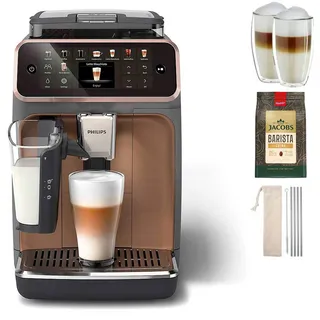 Philips 5500 Series LatteGo EP5544/80 Grau/Kupfer