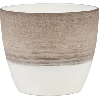 Scheurich Übertopf 950 Ø 11 cm Espresso Cream