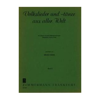 Volkslieder und -tänze aus aller Welt Heft 2 - BOOK