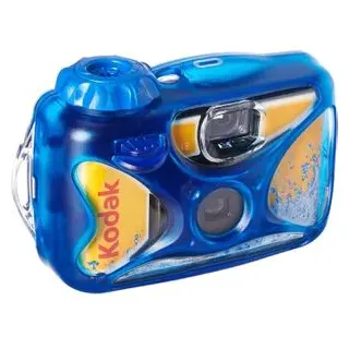 Kodak Sport 27 Aufnahmen ISO 800 Unterwasser-Einwegkamera ohne Blitz