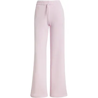 adidas Essentials Small Logo Feel Cozy Open-Hem Damen Hose, pink - L