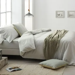 Burrito Blanco | Flanell-Bettbezüge | 135 cm breites Bett (+ verfügbare Größen) | Design 577 | Laurel (135 x 190/200 cm)