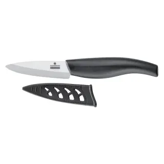 Zassenhaus CERAPLUS Gemüsemesser, Hochwertiges Keramikmesser aus Zirkonia-Keramik, Länge: 7,5 cm