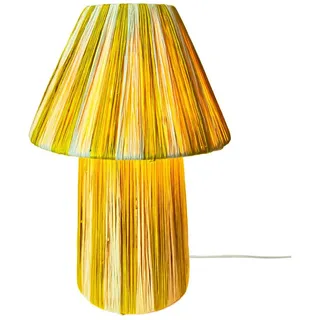 Marrakesch Orient & Mediterran Interior Boho Deko Tischlampe Beige/Gelb