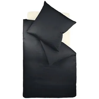 FLEURESSE Colours 009200 schwarz 135 x 200 cm + 80 x 80 cm