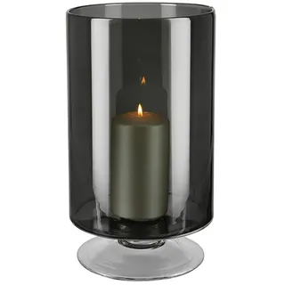Fink Windlicht VIANA Glas Grau