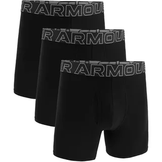 Under Armour Boxershorts Performance Baumwolle schwarz L 3er Pack