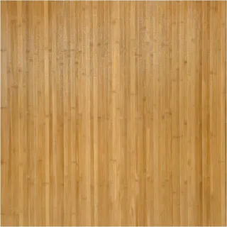 vidaXL Teppich Rechteckig Natur 100x100 cm Bambus - Braun