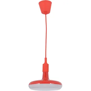 Näve Pendel inkl. LED-Tellerlampe Ufo Rot