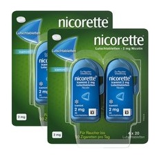 nicorette® Lutschtablette icemint 2mg - Jetzt 10% Rabatt sichern mit dem Gutscheincode 'nicorette10“