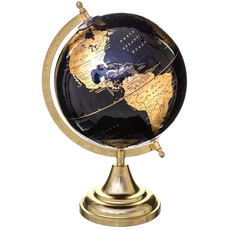 FEERIC CHRISTMAS - Globus schwarz gold H. 33 cm