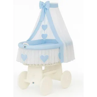 Weidenkorb für Babys – handgeflochtenes Kinderbett – sicherer und bequemer Schlafplatz