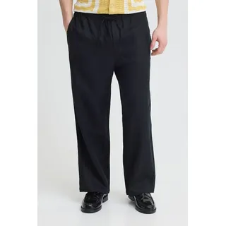 CASUAL FRIDAY Leinenhose Relaxed Fit Schwarz M 32