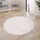 Teppich »Cadiz 630« rund 14 mm Höhe Kurzflor, Uni-Farben, besonders weich, waschbar, Wohnzimmer, beige