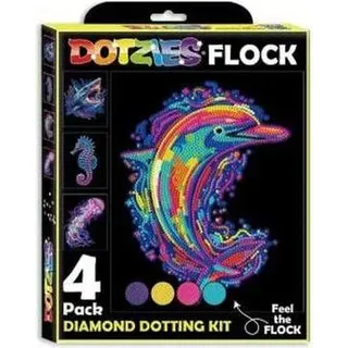 DOTZIES BY DIAMOND DOTZ - Diamond Painting Neon Meerestiere