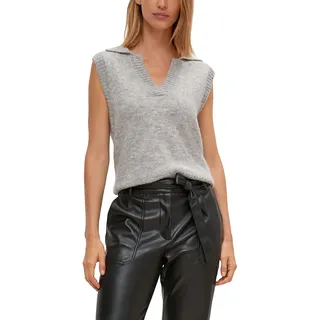 Comma Damen 60.2.61.17.171.2121749 Pullunder, 90W9 grau, 36