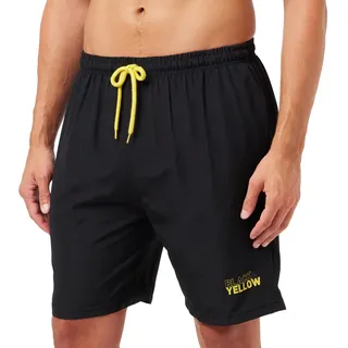 Borussia Dortmund Herren Badehose Black&Yellow Bermudas, Schwarz, 3XL EU