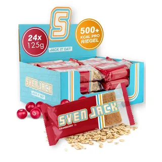 sven jack Flap – Haferflockenriegel | Cranberry V2 24 St