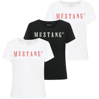 Mustang T-Shirt Style Alma 3P Mehrfarbig XL