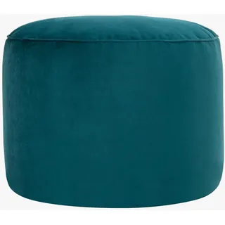 icon Sitzpouf Rund Milano , Grün , Kunststoff , 55x35x55 cm , Hergestellt in Deutschland , Wohnzimmer, Sessel, Hocker & Hockerbänke, Poufs