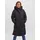 Steppmantel VERO MODA LONG DOWN JACKET Damen Gr XS schwarz Web Obermaterial 100 Polyester Wattierung 50 Daunen 50 Federn unifarben knieumspielend Rippbündchen Mäntel Steppmantel
