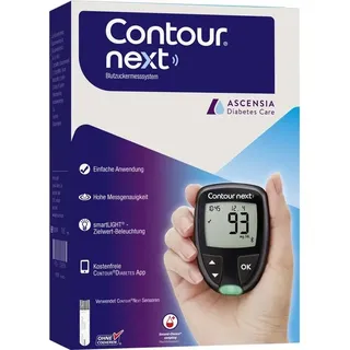 Ascensia Diabetes Care Contour Next NEU Set Blutzuckermessgerät mg/dl 1 St