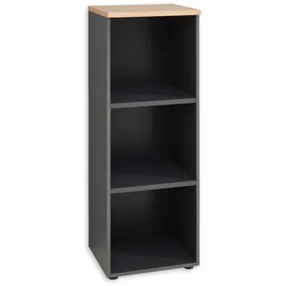 Innostyle Memphis Aktenregal 45 x 38 x 122 cm braun