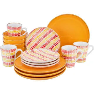 CreaTable Marbella Kombiservice 16-tlg. bunt