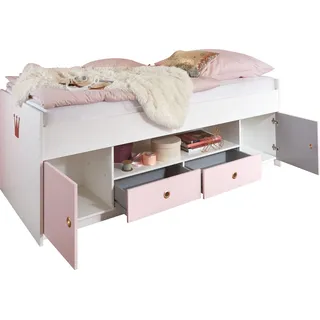 WIMEX Kinderbett Cindy2 95 x 204 cm Spanplatte rosa