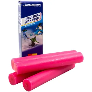 Holmenkol Universal Wax Stange Pink 4x250g
