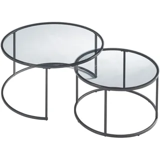 [en.casa] COUCHTISCH-SET 2 TLG. Kokkola