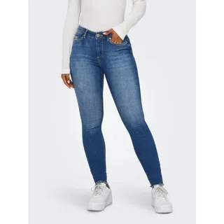 Only Blush Skinny Ankle Fit MID Waist Jeans (15293282) medium Blue denim