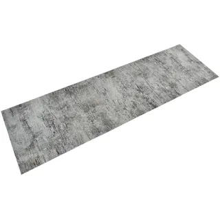vidaXL Küchenteppich Teppichläufer 60 x 180 cm Grau