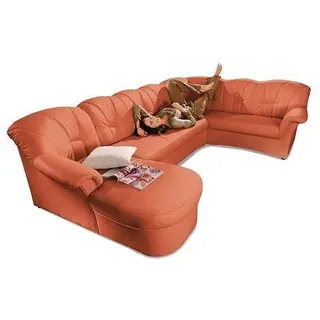 DOMO collection Wohnlandschaft »Papenburg«, in großer Farbvielfalt, wahlweise mit Bettfunktion, frei im Raum stellbar