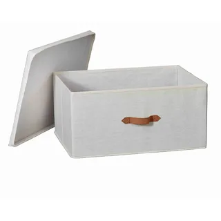 LOVE !T STORE !T Aufbewahrungsbox 54 x 40 x 25 cm 1-tlg. beige