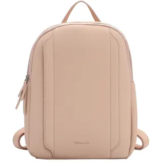 Rucksack TAMARIS "Rucksack TAS Kimi", Damen, Gr. B/H/T: 26cm x 31cm x 13cm, rosa (lightrose 646), Obermaterial: 60% Polyurethan PU. 40% Polyester PES., Rucksäcke Rucksack