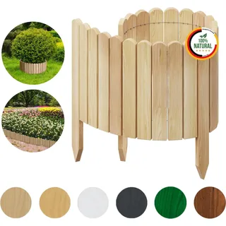 Beeteinfassung 100 x 40 cm Natur
